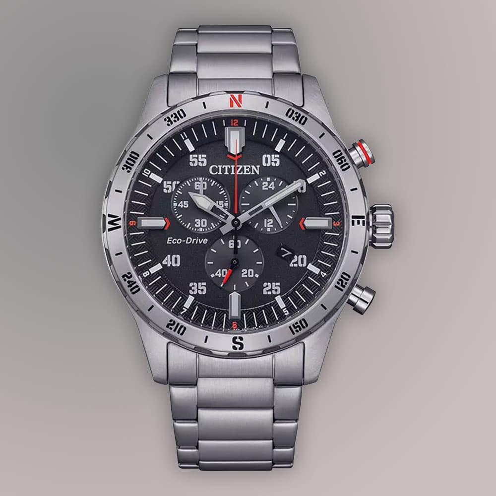 Eco Drive Mens Watches CTZ AT2520-89E thumb