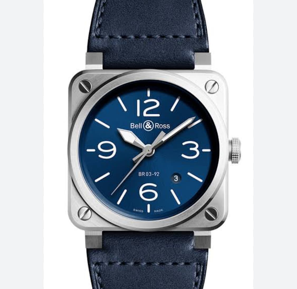 BR 03-92 Blue Stainless Steel