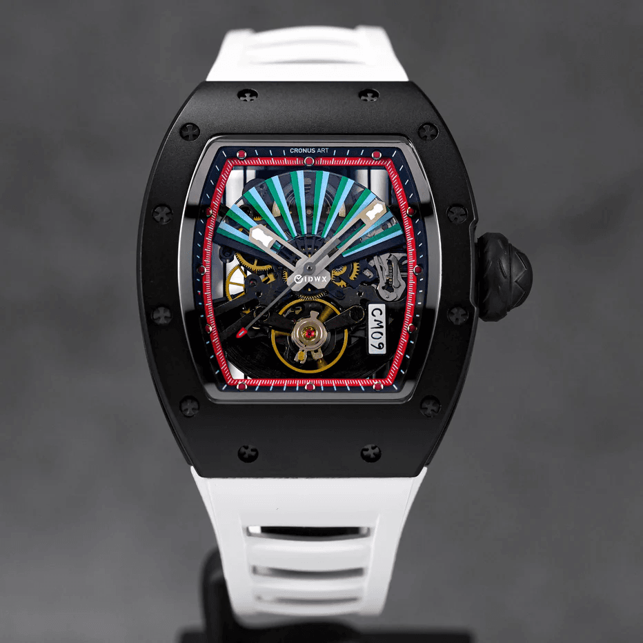 Folding Fan Black Carbon
