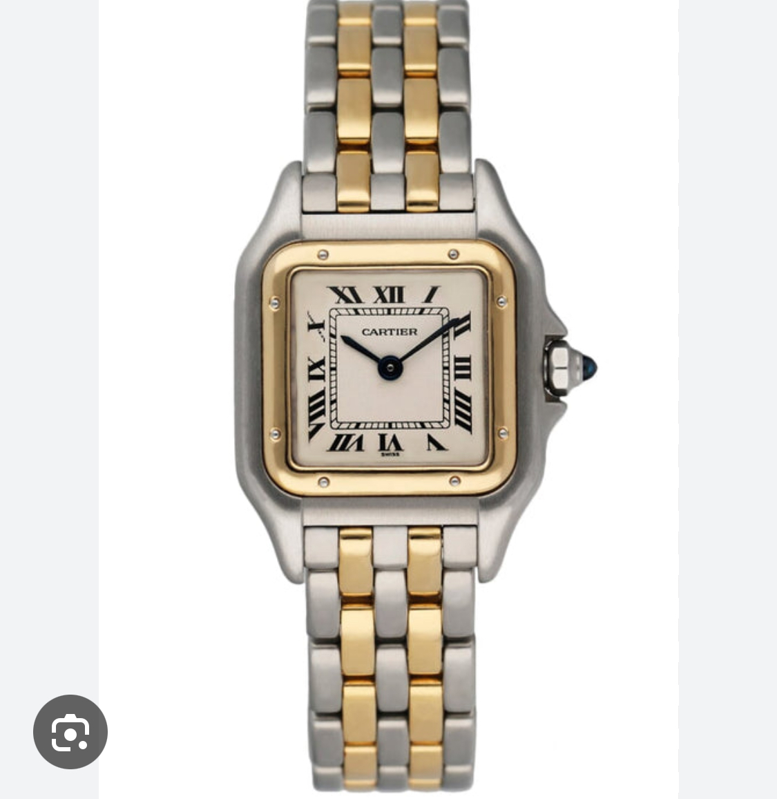 Panthere Small Quartz Stainless Steel / Gold