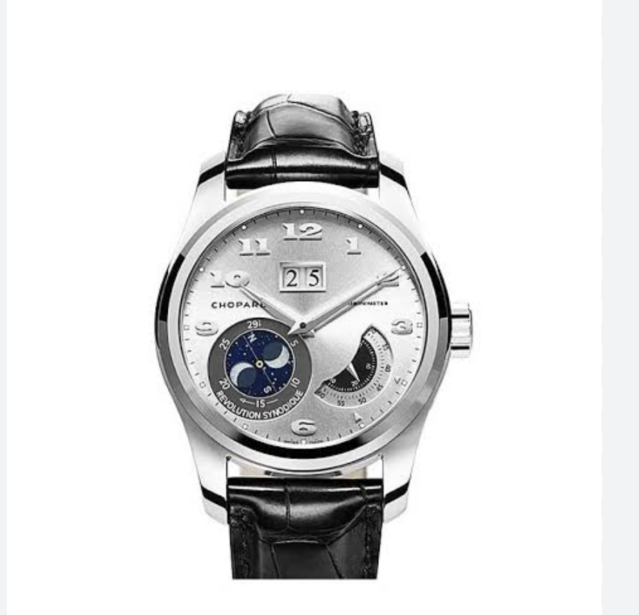 L.U.C Lunar Big Date White Gold / Silver
