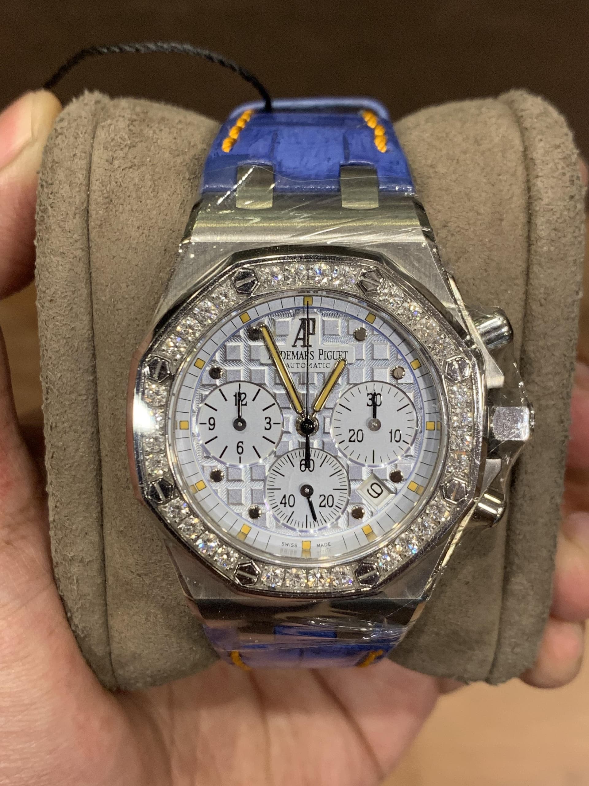 Royal Oak Offshore Lady Diamond Bezel Boutique Special Edition Blue Jeans