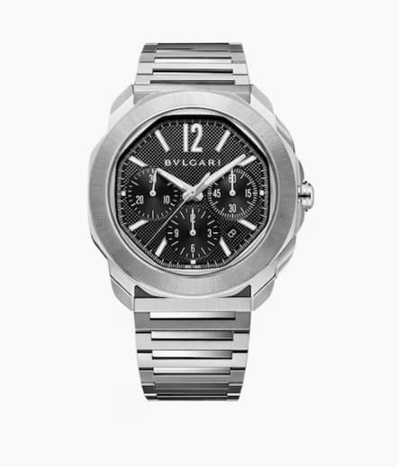 Octo Roma Chronograph Black