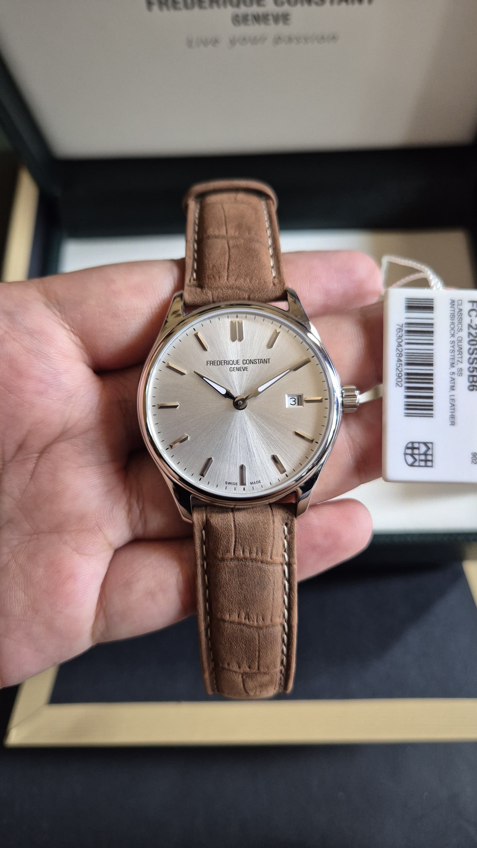 Classic Quartz Silver 