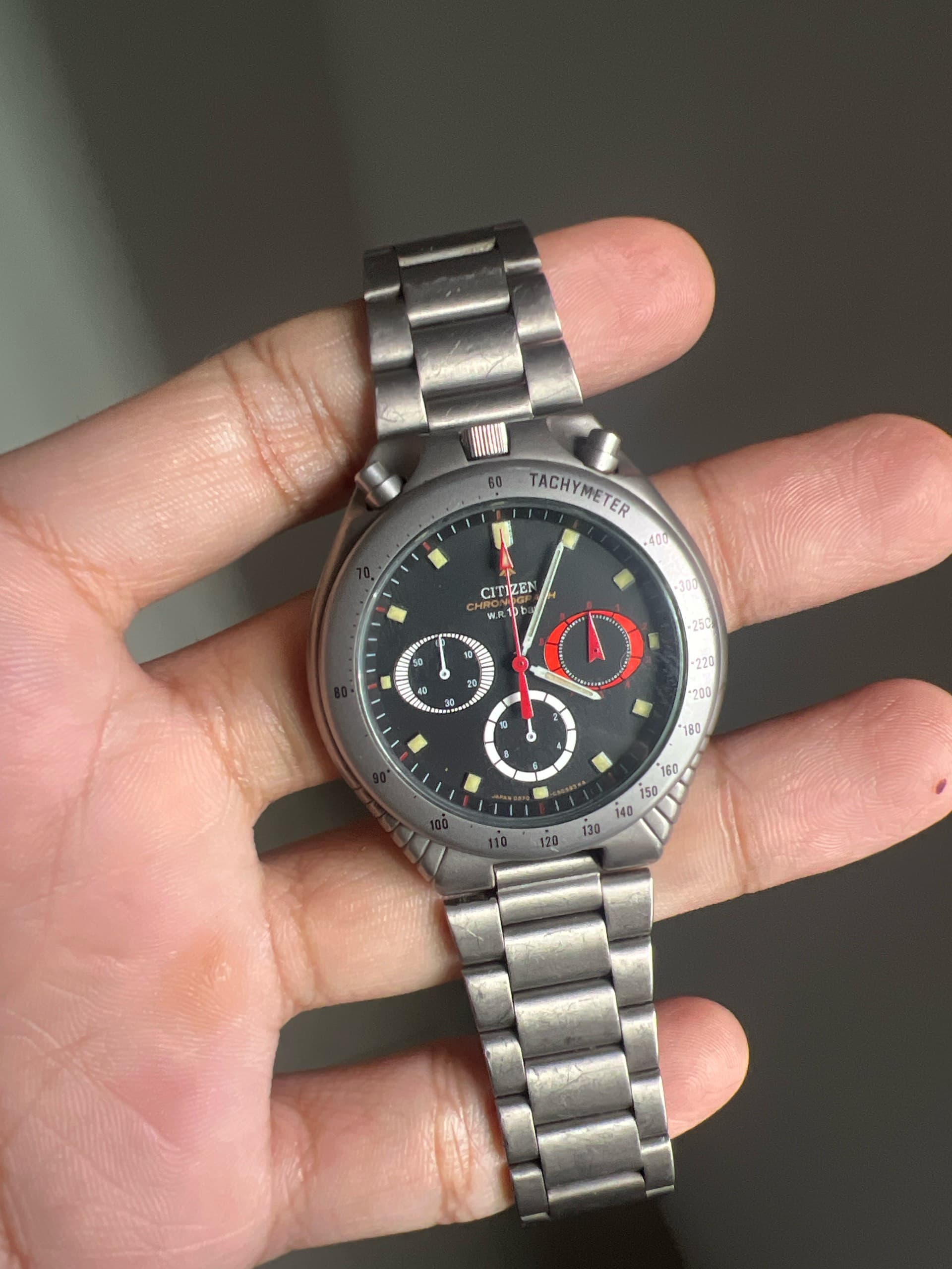 Citizen Bullhead Titanium Chronograph