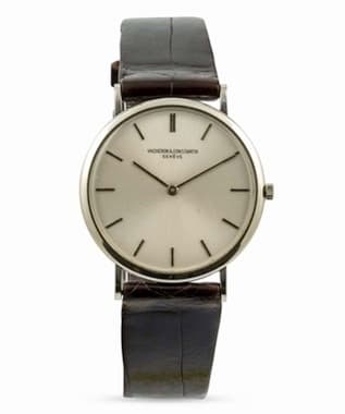 Ultra Thin 18K White Gold Mechanical Handwound