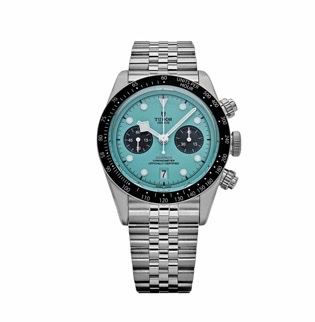 Heritage Black Bay Chronograph / Stainless Steel / Turquoise