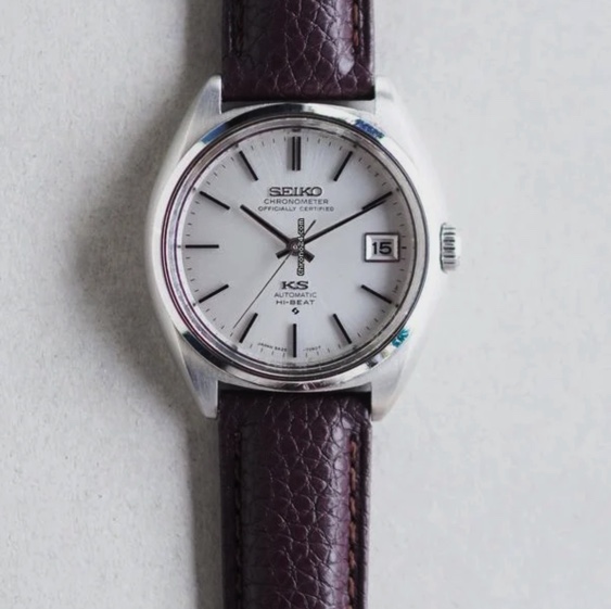Vintage King Seiko 5625-7060 Silver Automatic