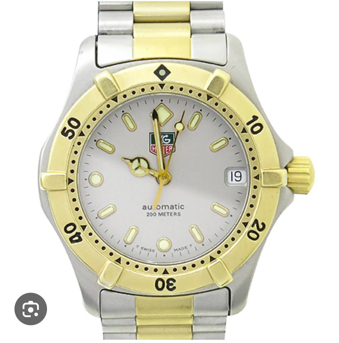 2000 Automatic Two Tone Silver