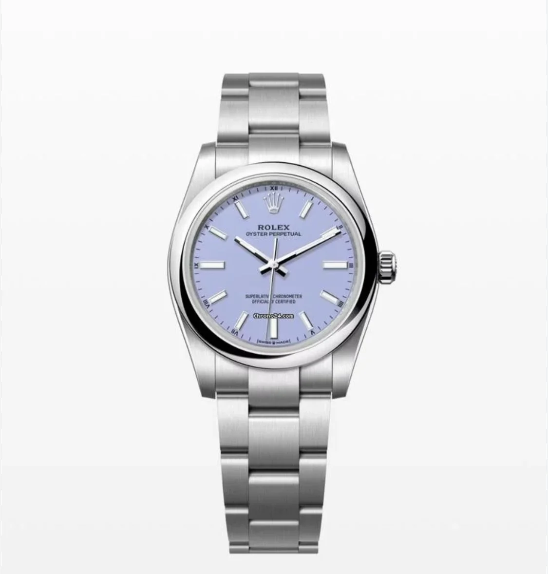 Oyster Perpetual 34 Stainless Steel / Lavender thumb