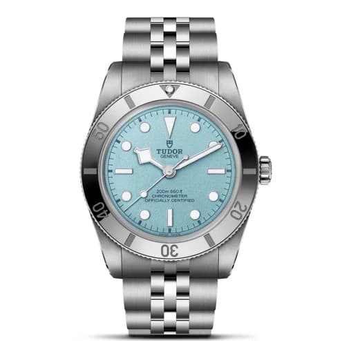 Black Bay 54 'Lagoon Blue' Stainless Steel
