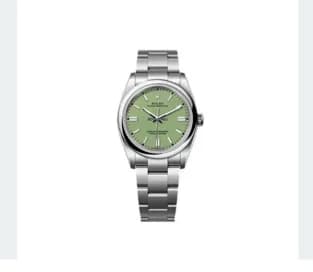 Oyster Perpetual 36 Stainless Steel / Pistachio