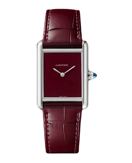 Tank Must Large Stainless Steel / Claret Lacquered / Alligator