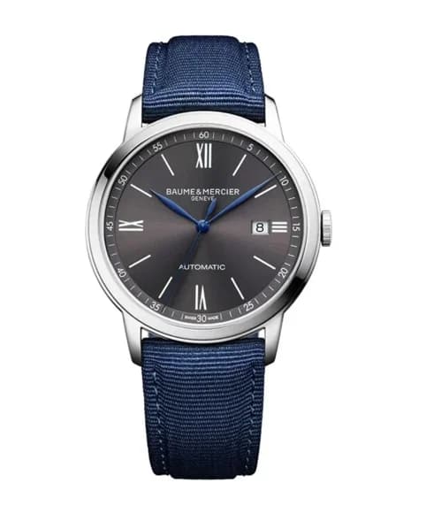 Classima 42 Automatic Stainless Steel / Grey / Blue Strap