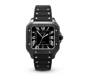 Santos Large Stainless Steel / Black