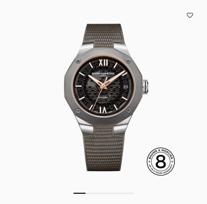 Riviera 39 Automatic Stainless Steel / Grey