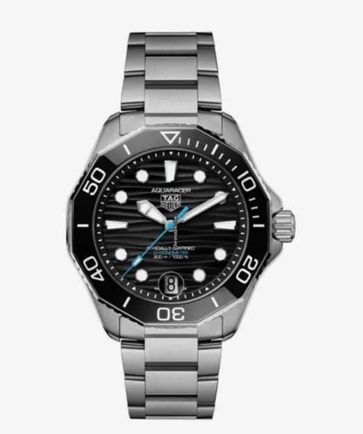 Aquaracer Professional 300 Stainless Steel / Black / Bracelet