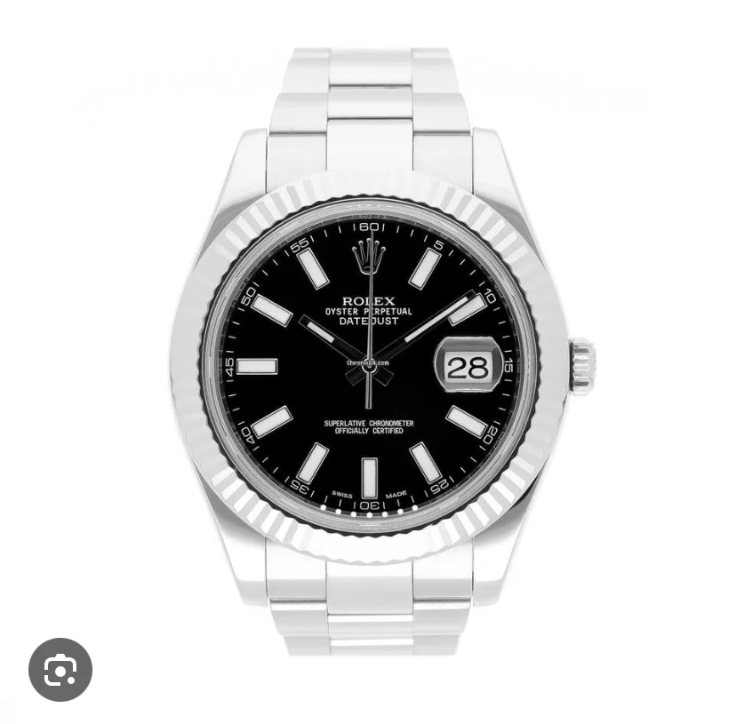 Datejust II Fluted Black Stick
