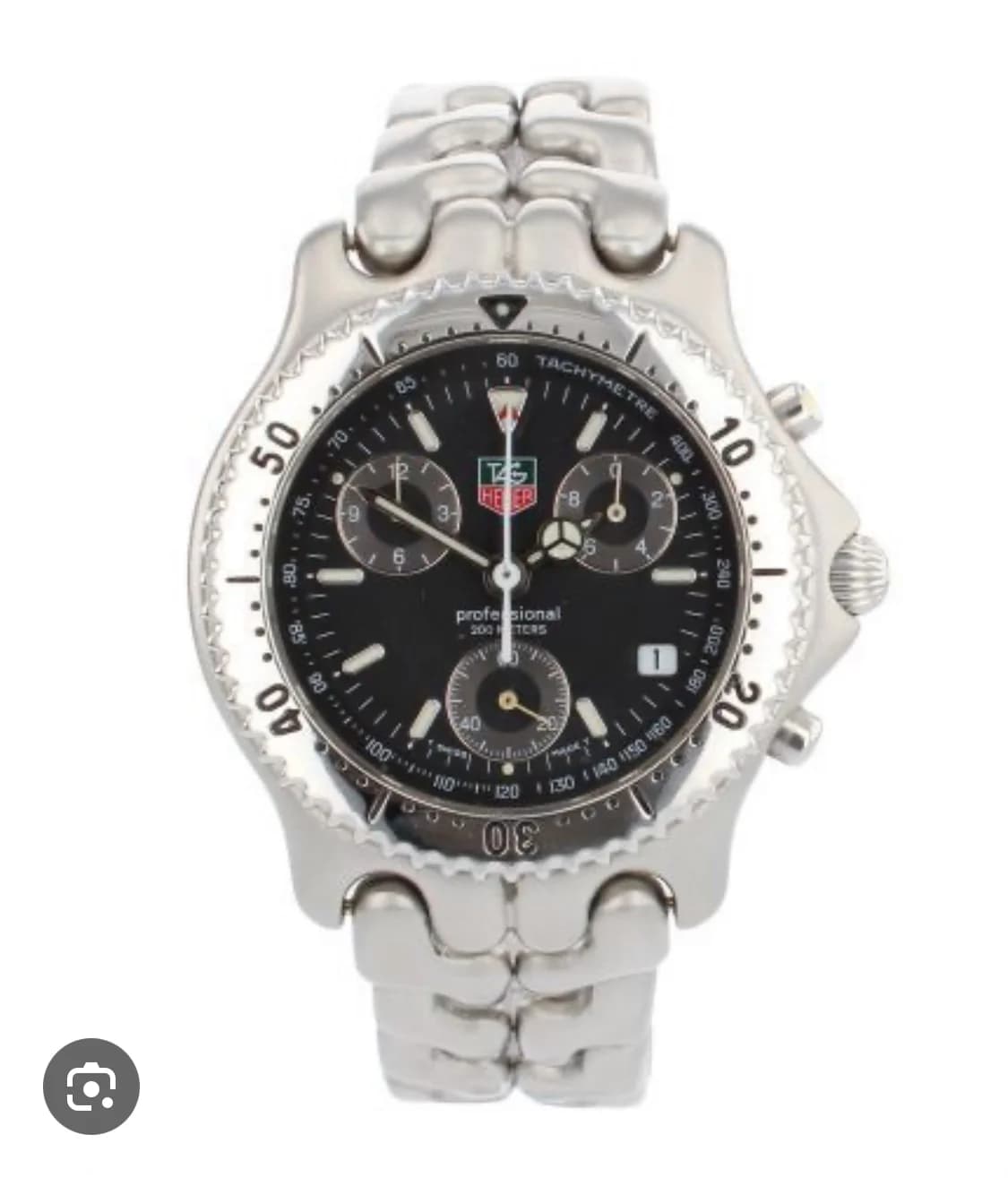 Professional SEL 200 Quartz Chronograph / Stainless Steel / Black