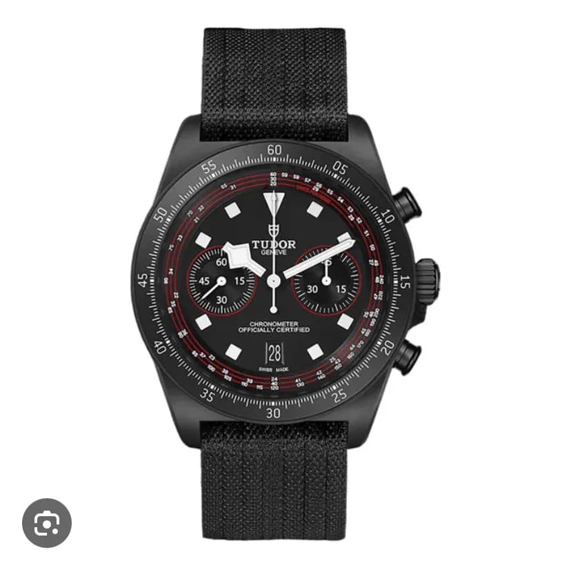 Pelagos FXD Chronograph / Matte-Black / Fabric