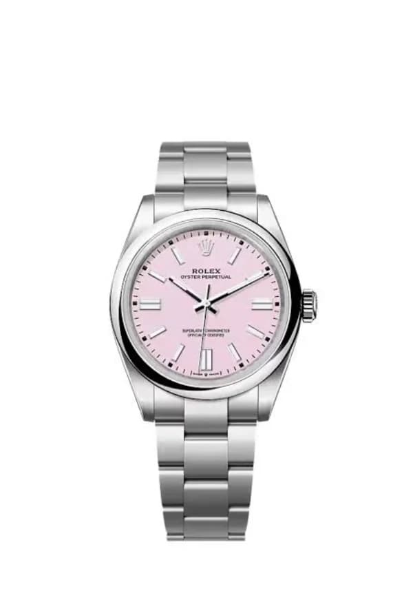 Oyster Perpetual 41 Stainless Steel / Pink