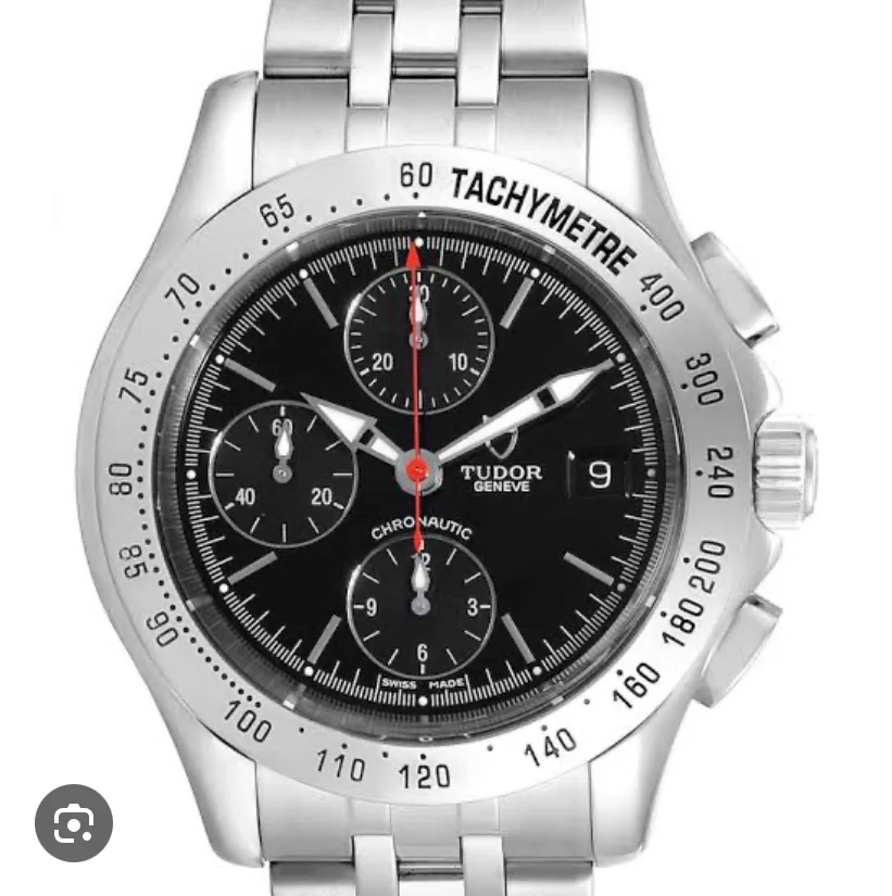 Prince Chronautic Stainless Steel / Black / Bracelet