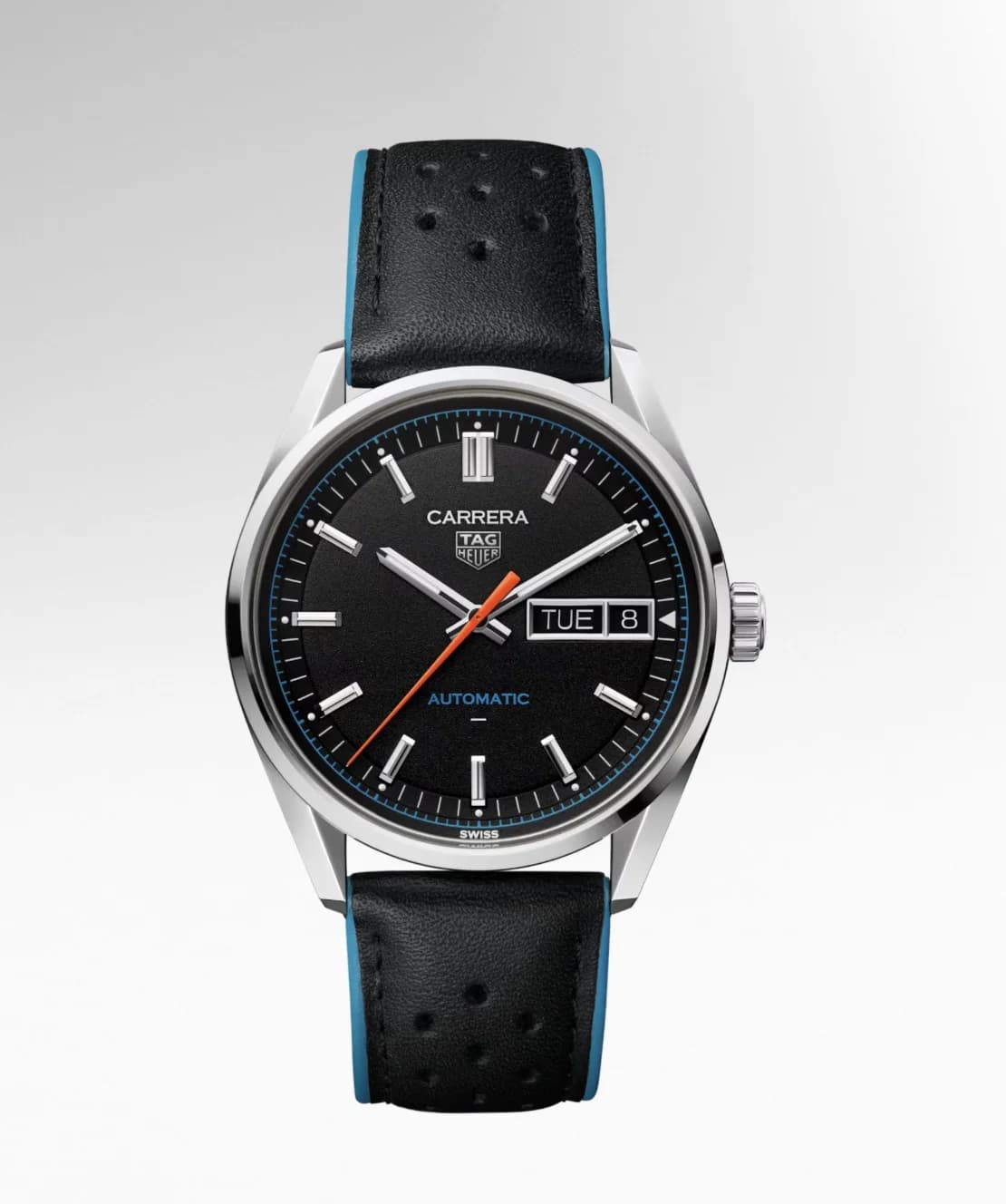 Carrera Day-Date 41 Stainless Steel / Black