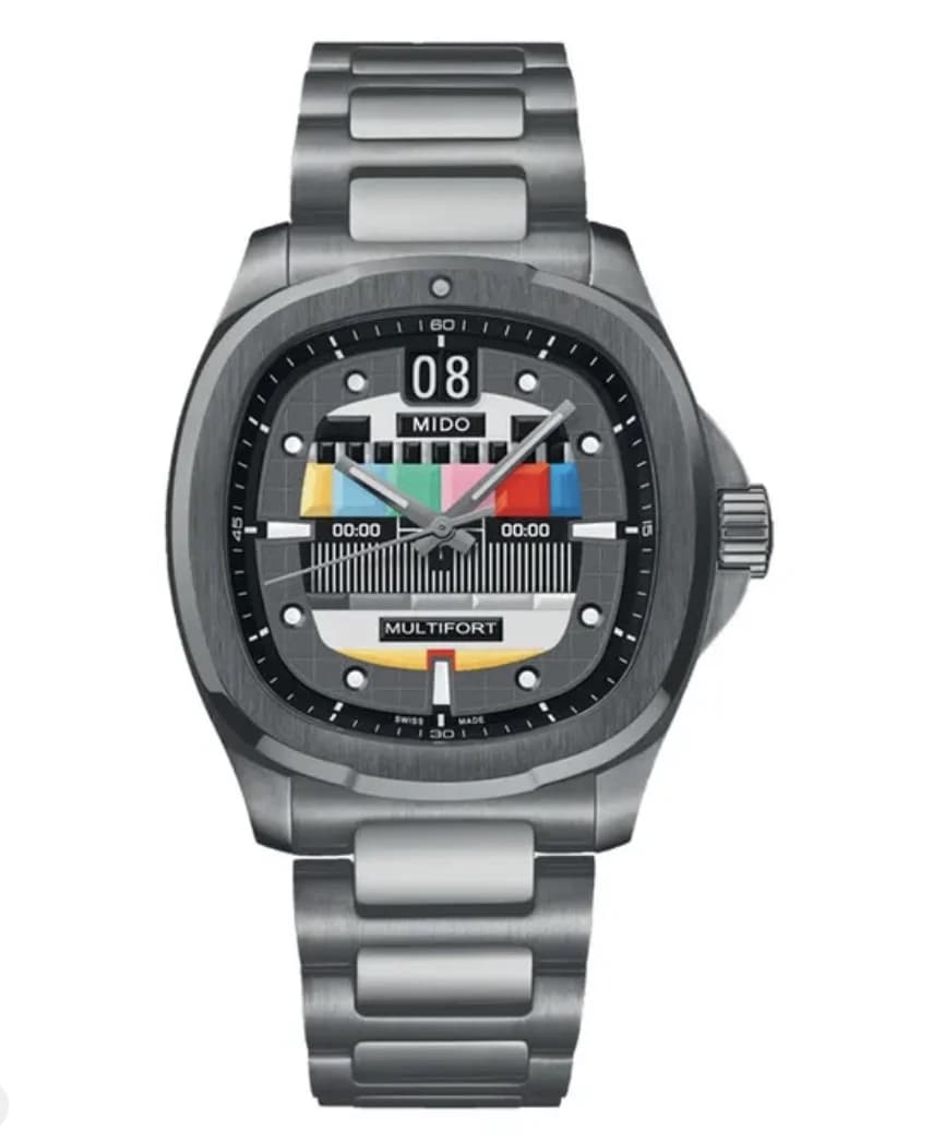 Multifort TV Big Date Stainless Steel / Special Edition