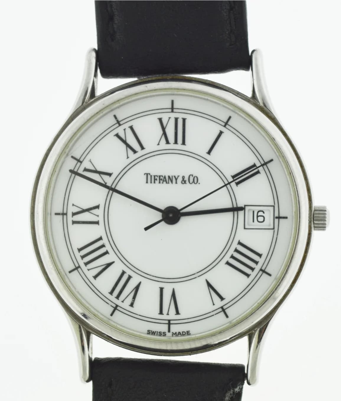 Portfolio Stainless Steel Quartz / White-Roman