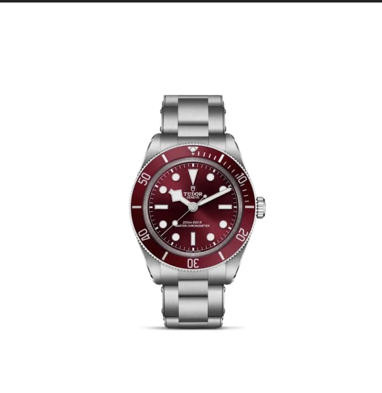 Black Bay Fifty-Eight Stainless Steel Burgundy / Oyster
