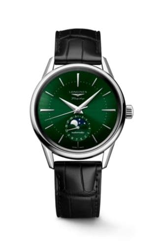 Heritage Flagship Moonphase Stainless Steel / Green
