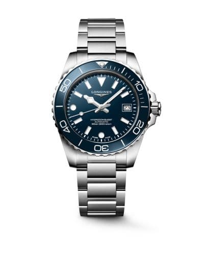 Hydroconquest Automatic 39 Stainless Steel / Blue / Bracelet