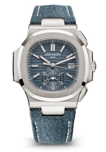 Nautilus 5980 White Gold / Black