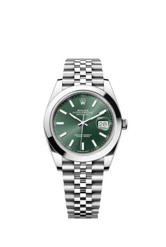 Datejust 41 Stainless Steel Smooth / Jubilee / Green