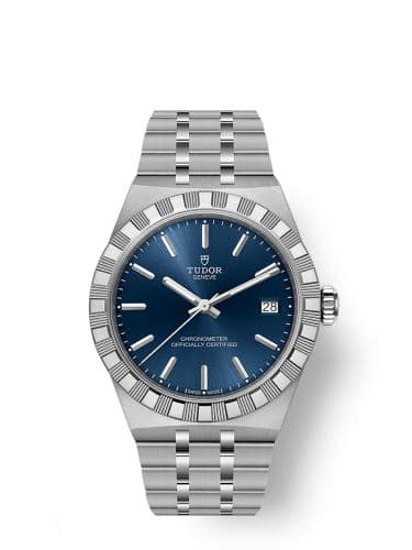 Royal Day-Date 36 Stainless Steel / Blue