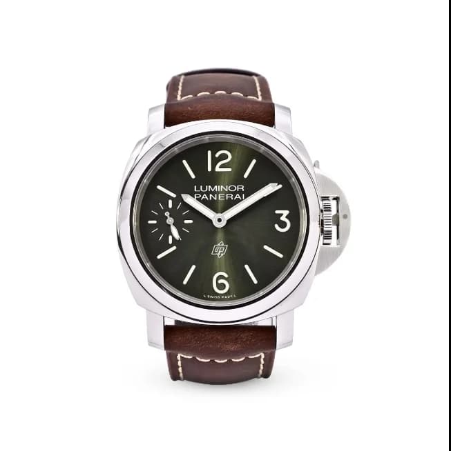 Luminor Base Logo 44 Mechanical Handwound / Green