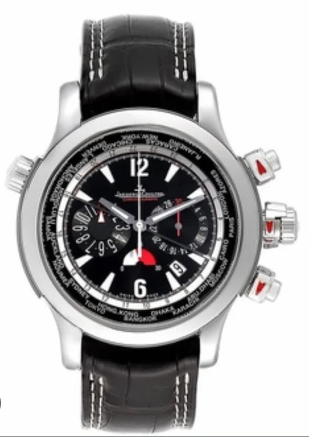 Master Compressor Chronograph Stainless Steel / Black - Strap