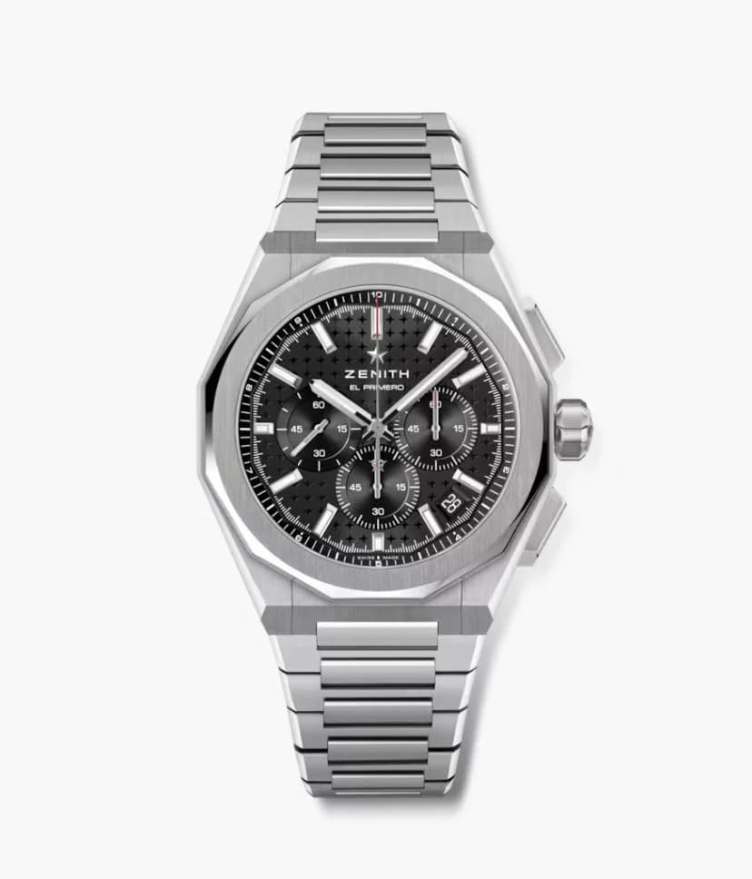 Defy Skyline Chronograph Stainless Steel / Black