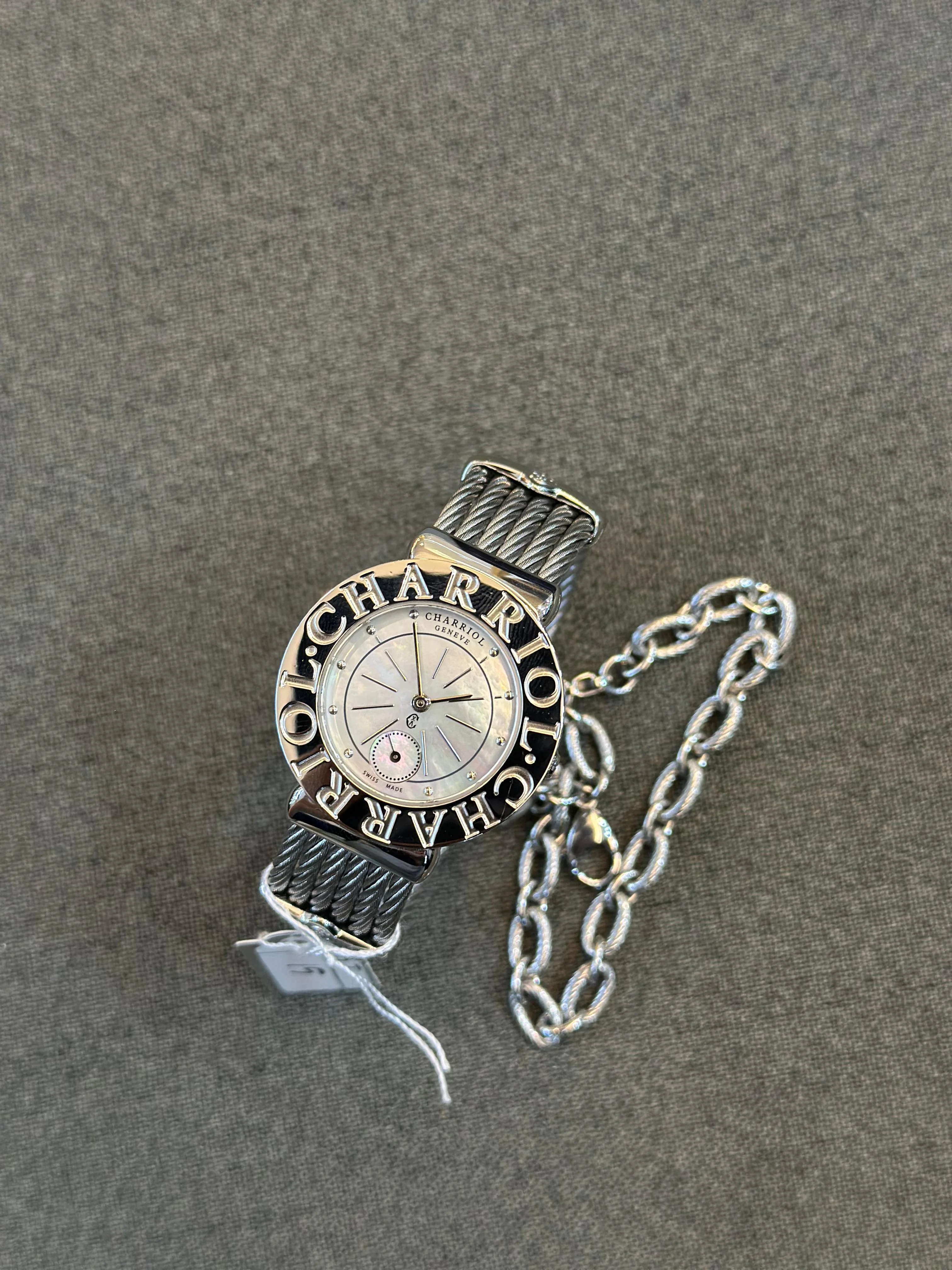 St Tropez 30 Quartz / Stainless Steel / Mother of Pearl