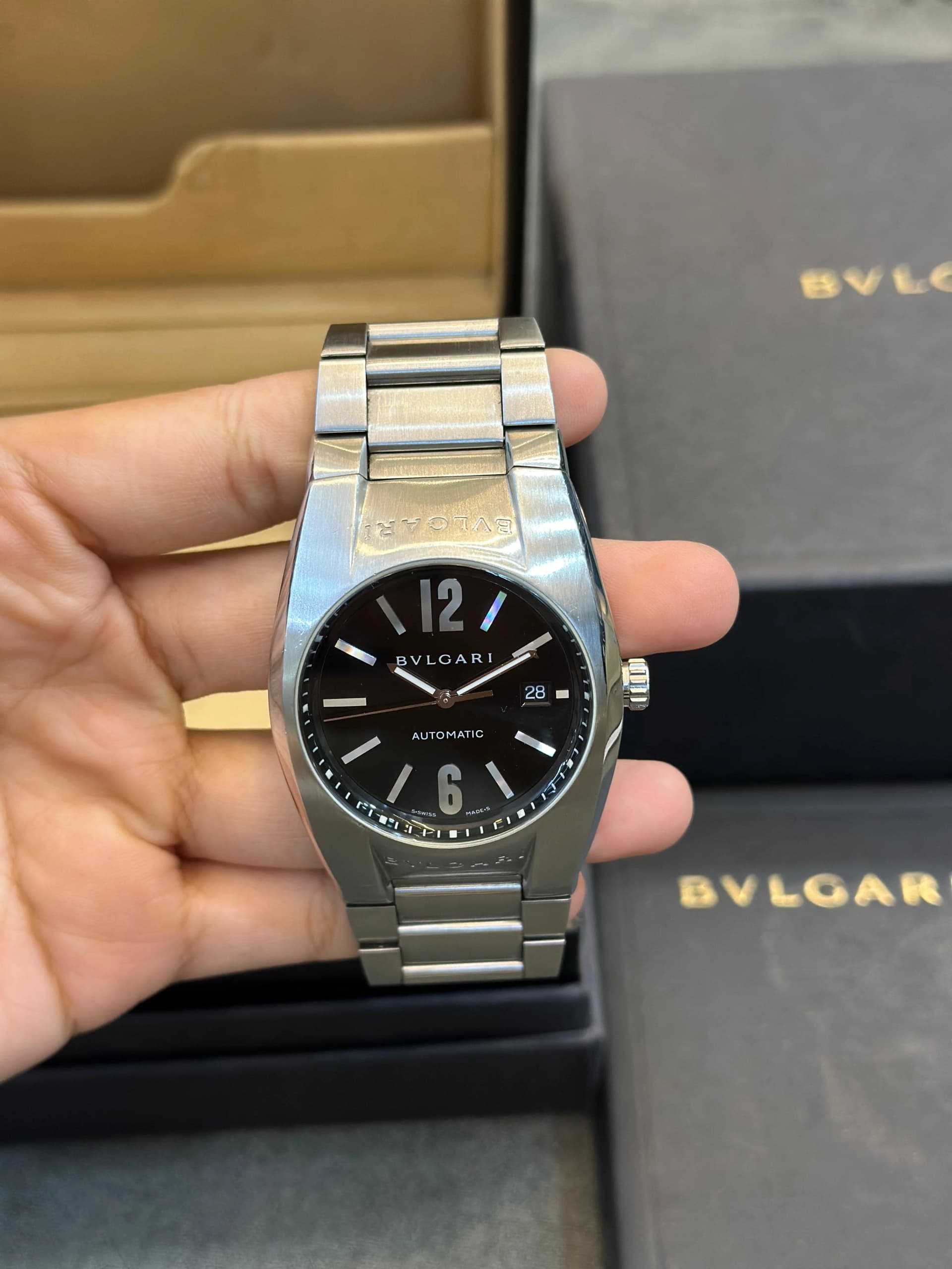 Ergon 40 Automatic Stainless Steel / Black