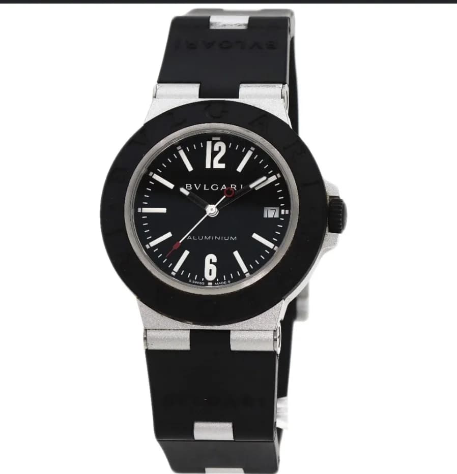 Aluminium Date Black Automatic