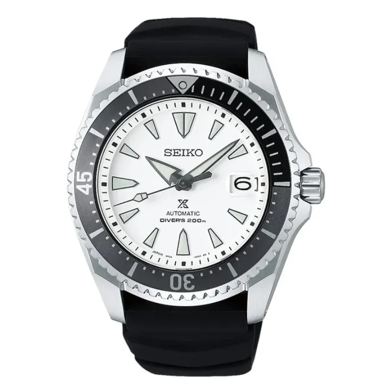 Prospex Shogun SPB191J1 Titanium Automatic / White