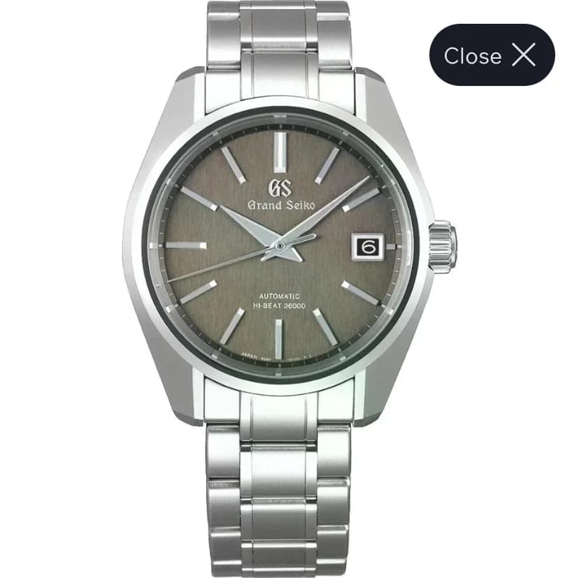 Heritage Collection Hi-Beat 36000 SBGH279 Stainless Steel / Grey
