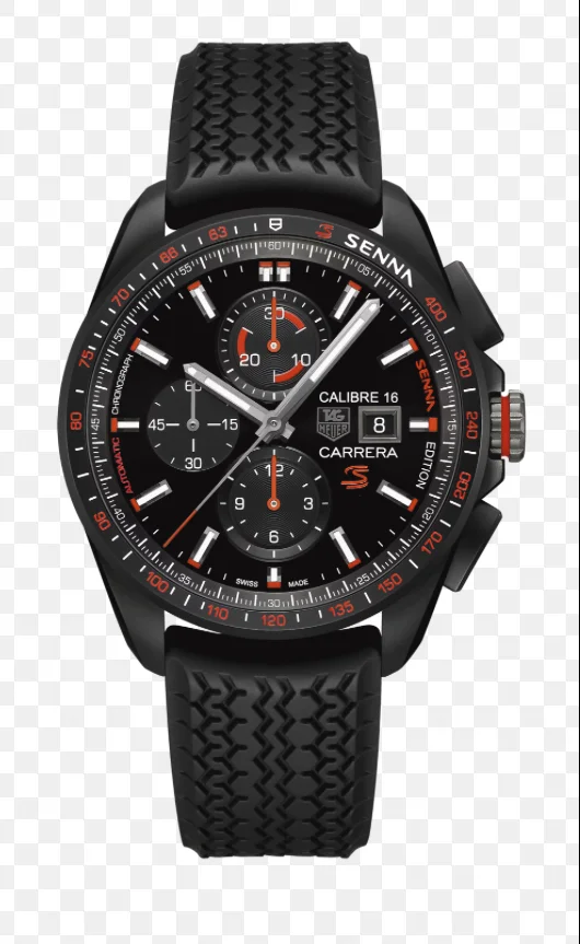 Carrera Calibre 16 Chronograph Titanium / Black