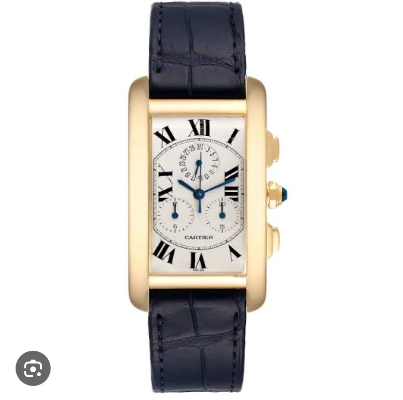 Tank Americaine Quartz Yellow Gold 