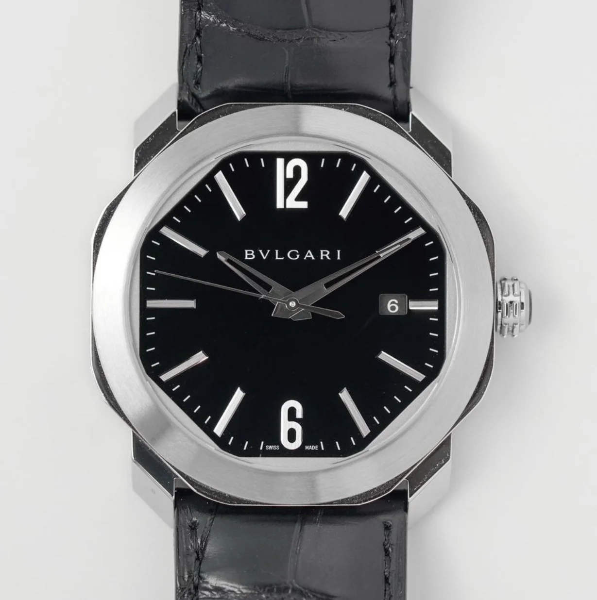 Octo Roma 41 Automatic Stainless Steel / Black