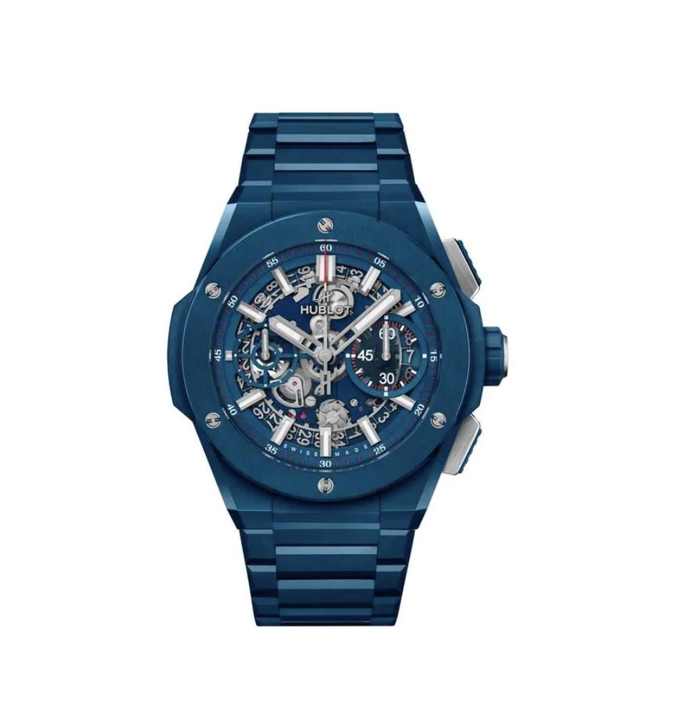 Big Bang Integrated Ceramic Blue Skeleton
