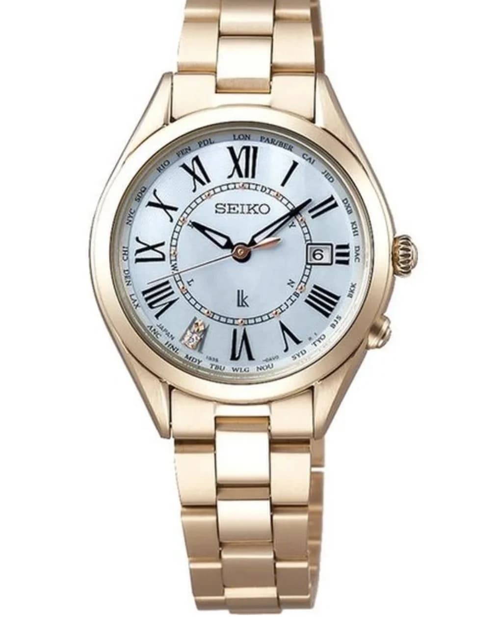 Lukia SSQV068 Solar Titanium / White