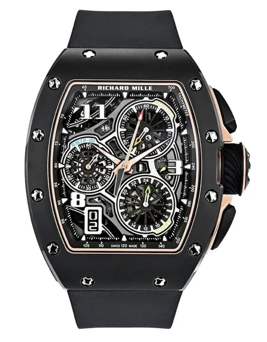 RM72-01 Black Ceramic Flyback Chronograph