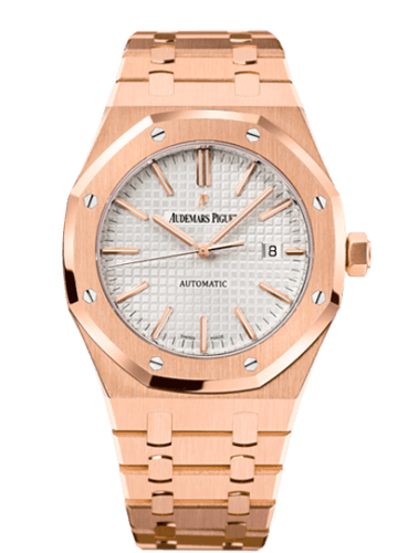 Royal Oak 15400 Pink Gold / Silver thumb